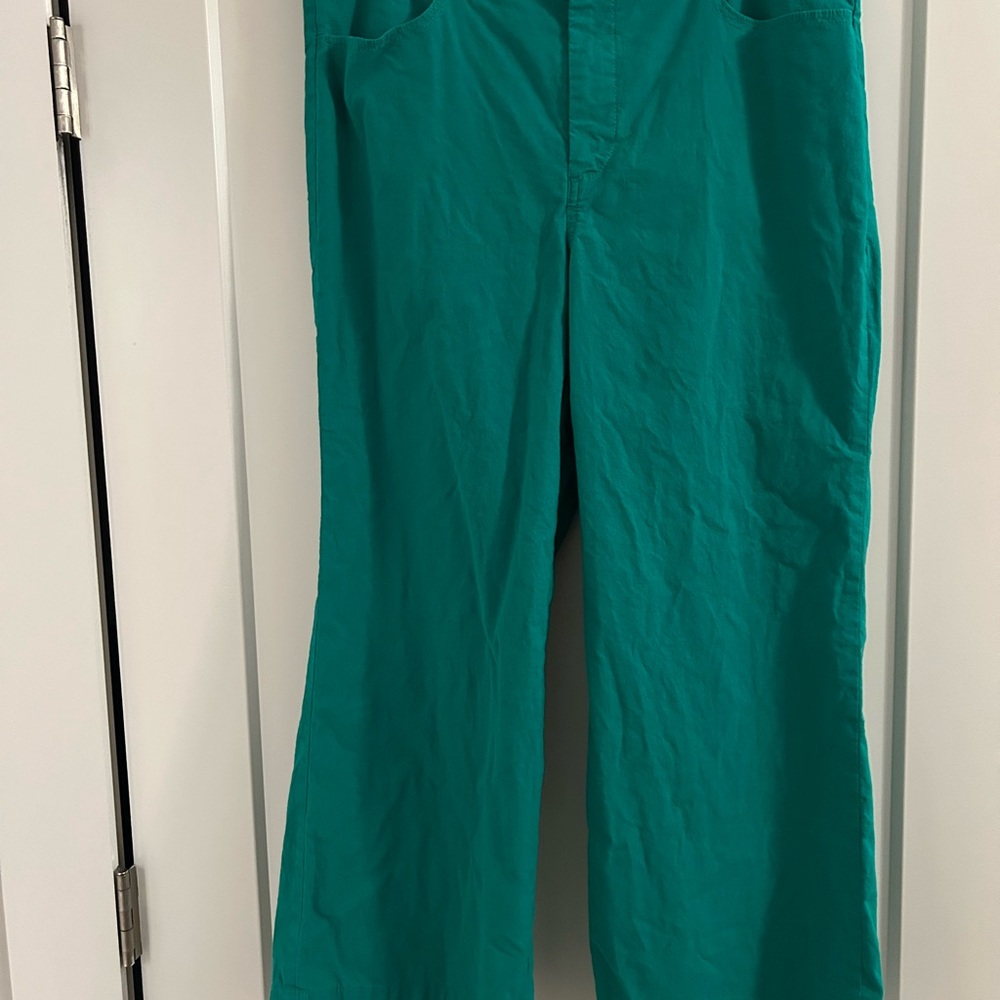 J Crew Wide-Leg Crop Pants